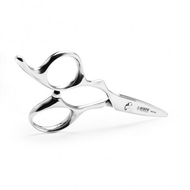 KIEPE professional Italian left-handed hair cutting scissors SEMI-OFFSET RAZOR WIRE SERIES 6.5 4