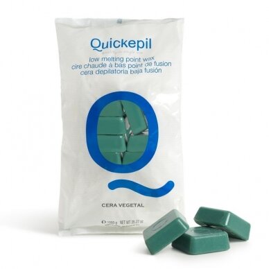 QUICKEPIL professional hard wax for depilation, 1 kg. QUICKEPIL professional hard wax for depilation, 1 kg.