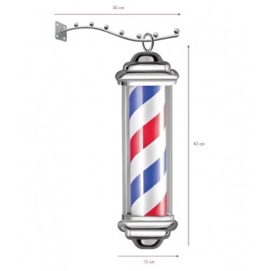 Rotating lamp for BARBER saloon BB08 SMALL 42cm 2