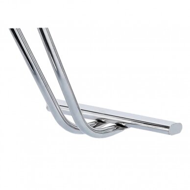 CALISSIMO hairdressing chair footrest for supporting the clients feet, assembled 2