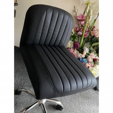 Profesionali grožio salono kėdė GABBIANO AT-101, juodos spalvos 6