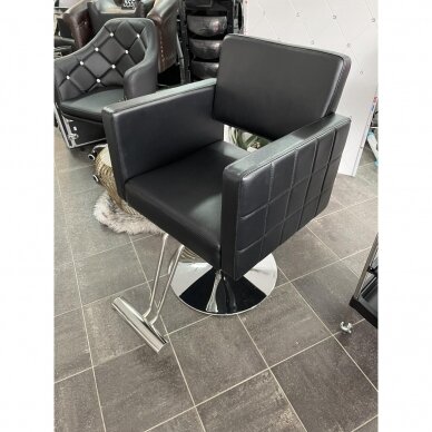 Professional hairdressing chair HAIR SYSTEM HS33, black color 8