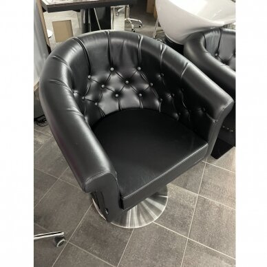 Профессиональное парикмахерское кресло GABBIANO LONDON, черного цвета 10