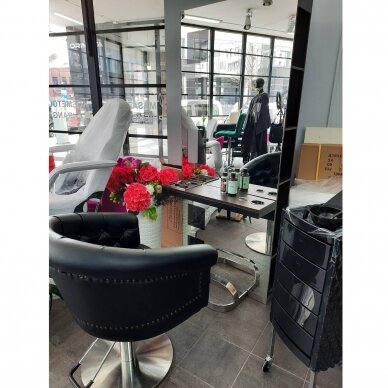 Профессиональное парикмахерское кресло GABBIANO LONDON, черного цвета 3