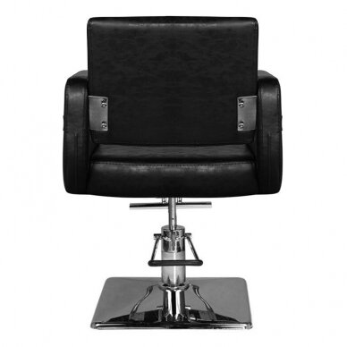 Профессиональное парикмахерское кресло HAIR SYSTEM SM311, черного цвета 3