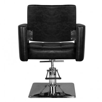 Профессиональное парикмахерское кресло HAIR SYSTEM SM344, черного цвета 2
