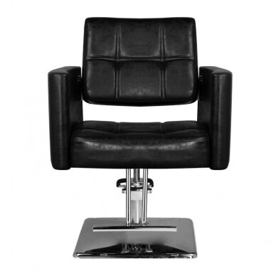 Профессиональное парикмахерское кресло HAIR SYSTEM SM344, черного цвета 3
