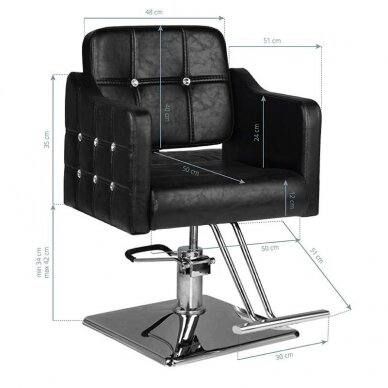 Professional hairdressing chair HAIR SYSTEM SM362 4