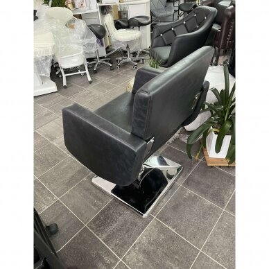 Профессиональное парикмахерское кресло HAIR SYSTEM SM376, черного цвета 8 Профессиональное парикмахерское кресло HAIR SYSTEM SM376, черного цвета 8