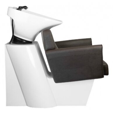 Professional hairdressing sink HAMBURG, brown color 2 Professional hairdressing sink HAMBURG, brown color 2
