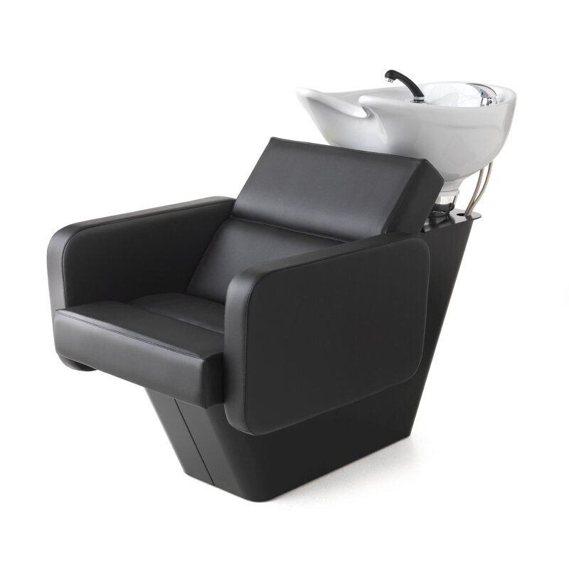 Professional hairdressing sink, black color Professional hairdressing sink, black color