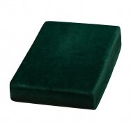 Kosmetologinės lovos užvalkalas iš veliūro 70x190 cm, žalios spalvos