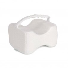 Pillow between legs cushion during sleep, for use between the legs, white color