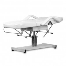 Professional hydraulic cosmetology chair-bed A210, white color