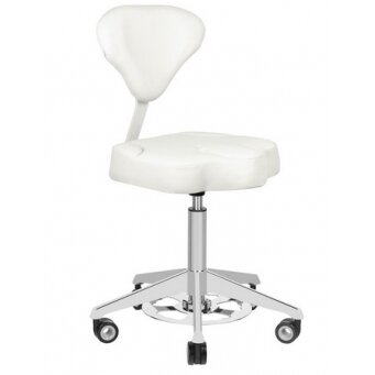 Профессиональный стул мастера для косметологов и салонов красоты AZZURRO 156F BUMP-UP