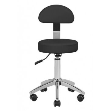 Professional master chair for beauticians and beauty salons AM-304, black color 1 Professional master chair for beauticians and beauty salons AM-304, black color 1