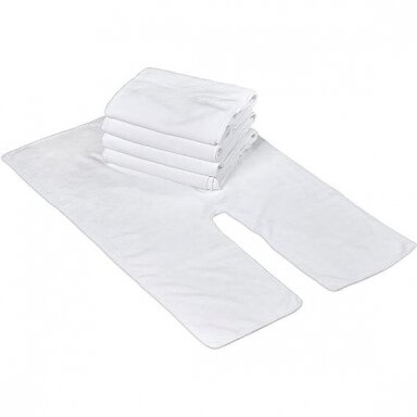 Kosmetologinis tekstilinis veido ranksluoštis procedūroms 40*50 cm Kosmetologinis tekstilinis veido ranksluoštis procedūroms 40*50 cm
