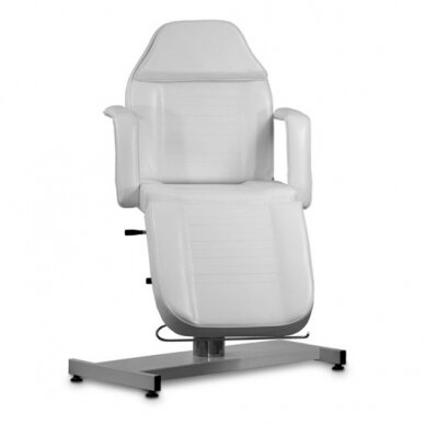 Profesionali hidraulinė kosmetologinė kėdė-lova A210, baltos spalvos 2