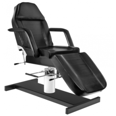 Professional hydraulic cosmetology chair-bed A210, black