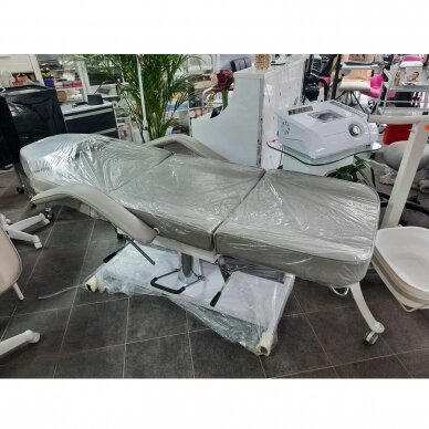 Profesionali hidraulinė kosmetologinė kėdė-lova A210, pilkos spalvos 6