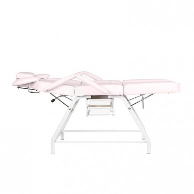 Profesionali kosmetologinė kušėtė - lova rožinės spalvos IVETTE