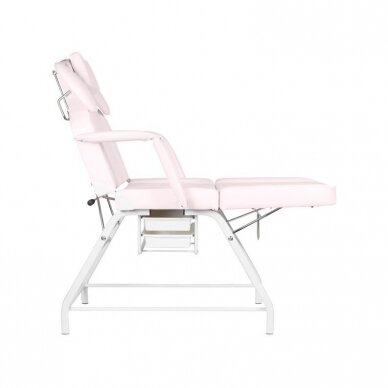 Profesionali kosmetologinė kušėtė - lova rožinės spalvos IVETTE 5