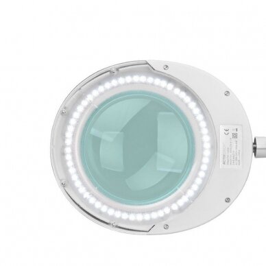 Profesionali kosmetologinė LED lempa - lupa ELEGANTE 6025 60 SMD 5D (su stovu)