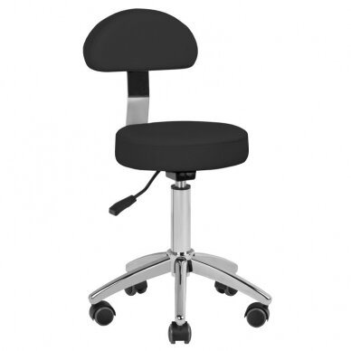 Professional master chair for beauticians and beauty salons AM-304, black color Professional master chair for beauticians and beauty salons AM-304, black color