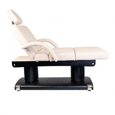 Profesionali elektrinė masažo ir SPA  kušėtė-lova su šildymo funkcija AZZURRO 838A (4 varikliai), juodos spalvos 1