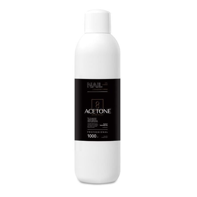 OCHO NAILS Косметический ацетон для ногтей STRAWBERRY, 1000 ml.