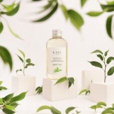 Body massage oil KANU, green tea scent, 200 ml.