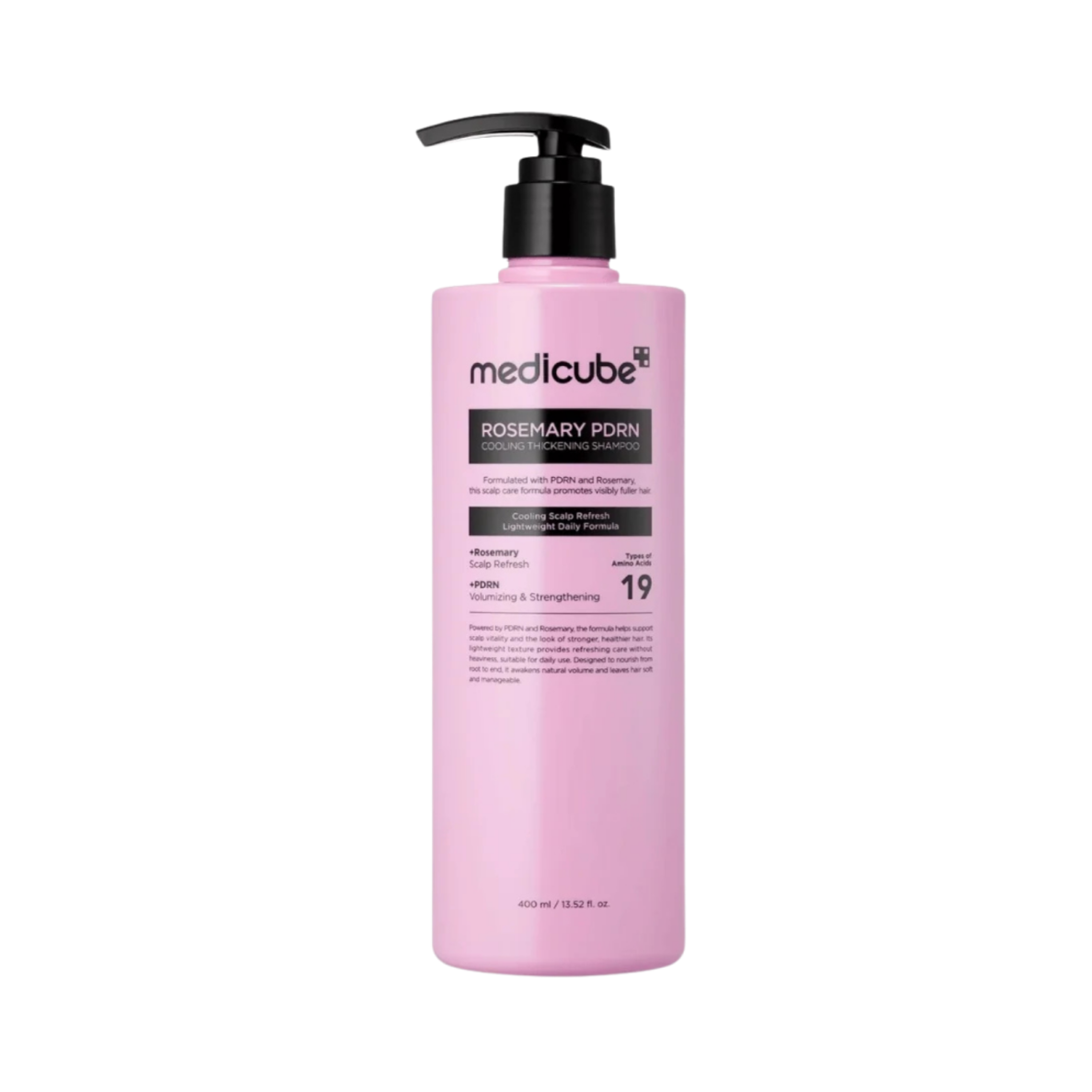 MEDICUBE ROSEMARY PDRN COOLING THICKENING shampoo, 400 ml MEDICUBE ROSEMARY PDRN COOLING THICKENING shampoo, 400 ml