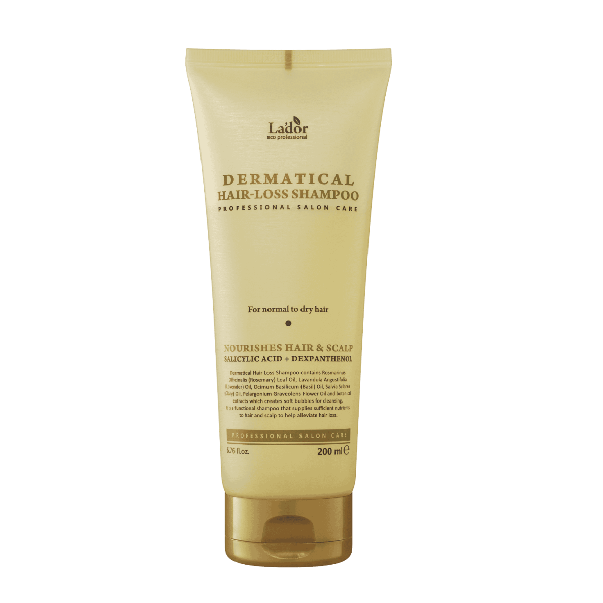 LADOR DERMATICAL HAIR LOSS SHAMPOO бессульфатный шампунь против выпадения волос, 200 мл LADOR DERMATICAL HAIR LOSS SHAMPOO бессульфатный шампунь против выпадения волос, 200 мл