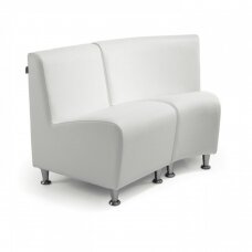 Waiting chair for beauty salons REM ELEGANCE rounded