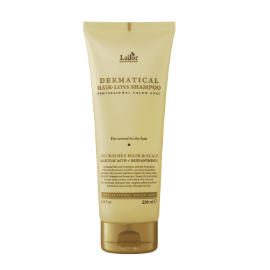 LADOR DERMATICAL HAIR LOSS SHAMPOO бессульфатный шампунь против выпадения волос, 200 мл LADOR DERMATICAL HAIR LOSS SHAMPOO бессульфатный шампунь против выпадения волос, 200 мл