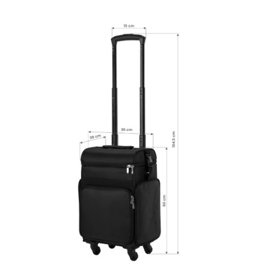 Suitcase/bag LOOK 328 for transporting cosmetics and hairdressing supplies 16 Suitcase/bag LOOK 328 for transporting cosmetics and hairdressing supplies 16