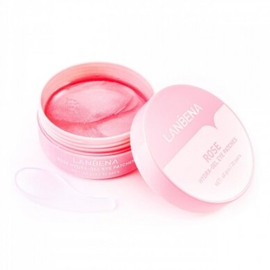 LANBENA EYE PADS коллагеновые маски для глаз с экстрактом розы, 60 шт. PINK LANBENA EYE PADS коллагеновые маски для глаз с экстрактом розы, 60 шт. PINK