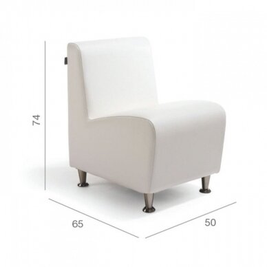 Waiting chair for beauty salons REM ELEGANCE 7