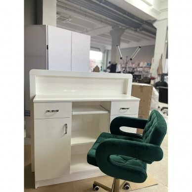 Profesionalus registratūros stalas - recepcija grožio salonams REFLECTION su LED apšvietimu 4 Profesionalus registratūros stalas - recepcija grožio salonams REFLECTION su LED apšvietimu 4