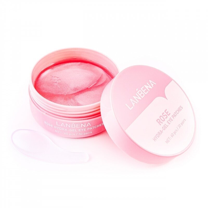 LANBENA EYE PADS коллагеновые маски для глаз с экстрактом розы, 60 шт. PINK LANBENA EYE PADS коллагеновые маски для глаз с экстрактом розы, 60 шт. PINK