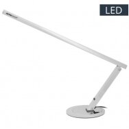 Profesionali stalinė lempa manikiūro darbams SLIM LED, sidabrinės spalvos