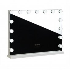 LED HOLLYWOOD kirpyklos bei makiažo veidrodis, 58x46 cm. (ekspozicinė prekė)