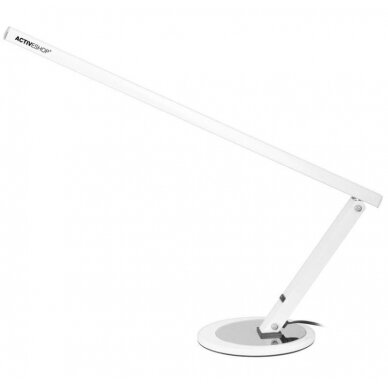 Profesionali stalinė lempa manikiūro darbams SLIM LED, baltos spalvos