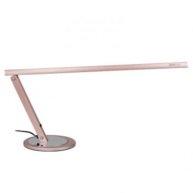 Profesionali stalinė lempa manikiūro darbams SLIM LED, rožinio aukso spalvos 1