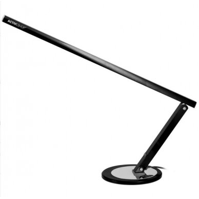 Profesionali stalinė lempa manikiūro darbams SLIM LED, juodos spalvos