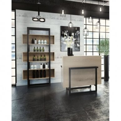 Groio salon shelf-showcase for cosmetics CRUDO 2 Groio salon shelf-showcase for cosmetics CRUDO 2