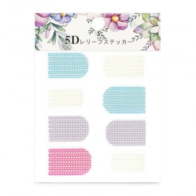 Stickers for nail art 5D Nr.39 2