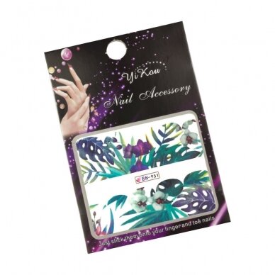 Water stickers for nails BN Nr.951 2 Water stickers for nails BN Nr.951 2