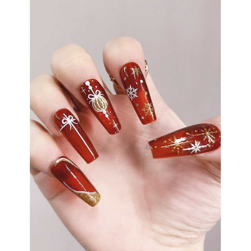 Наклейки для ногтей CHRISTMAS SNOWFLAKE 2 Наклейки для ногтей CHRISTMAS SNOWFLAKE 2