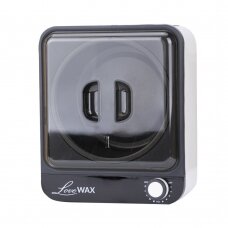 LoveWax BWW1 wax heater with Teflon cartridge 100 W, white black, 500 ml